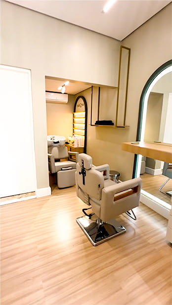 Interior da unidade Beauty2You