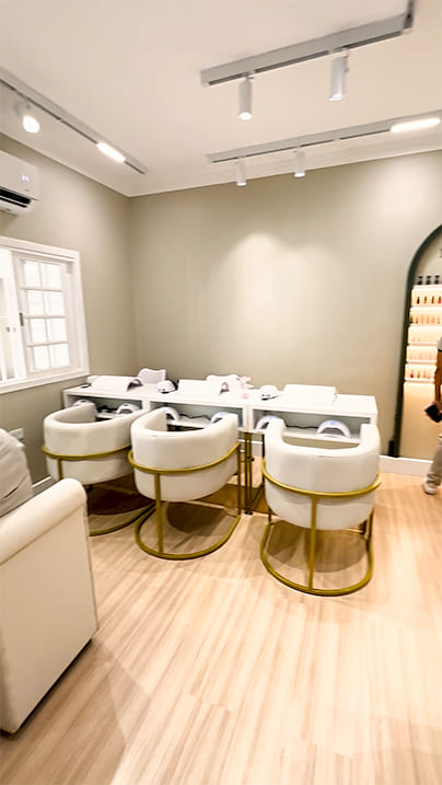 Interior da unidade Beauty2You